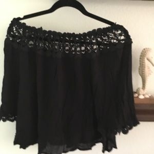 Spanish style bohemian top.